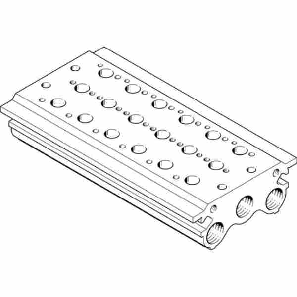 بلوک هیدرولیکیPRS-1/8-6-BB (30546)