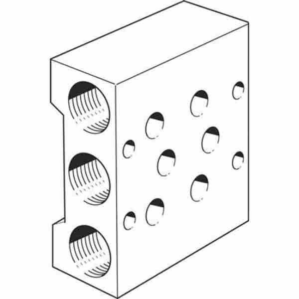 بلوک هیدرولیکیPRS-1/8-3-BB (30543)