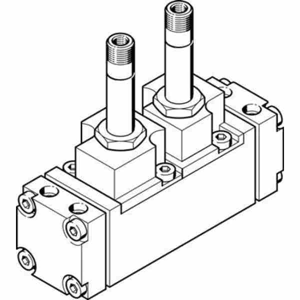 شیر برقی پنوماتیک فستوCJM-5/2-1/2-FH (6228)