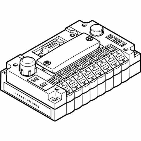 رابط الکتریکال فستوCPV14-GE-DI02-8 (546190)